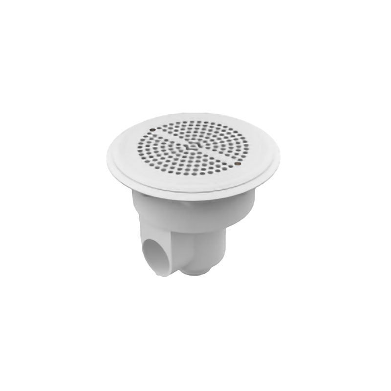 Pozzetto piscina griglia piana bianco GM-30 CPA