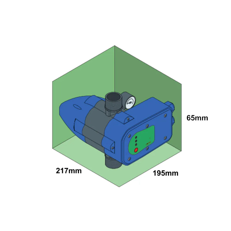 Press Control Matic RE-START 2HP per pompe e autoclavi
