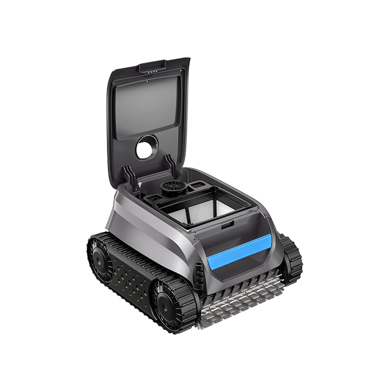 robot piscina con aspirazione ciclonica
