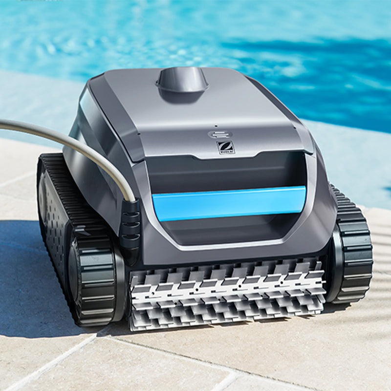 robot piscina 8x4 metri fondo pareti
