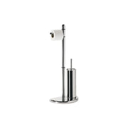Piantana bagno Hibiscus cromata con portarotolo e scopino WC