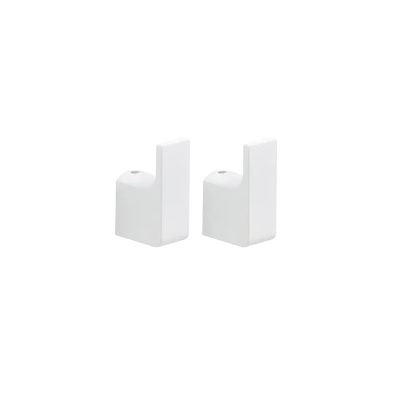 Set 2 Appendiabiti Gedy Pirenei Bianco Matt da Muro