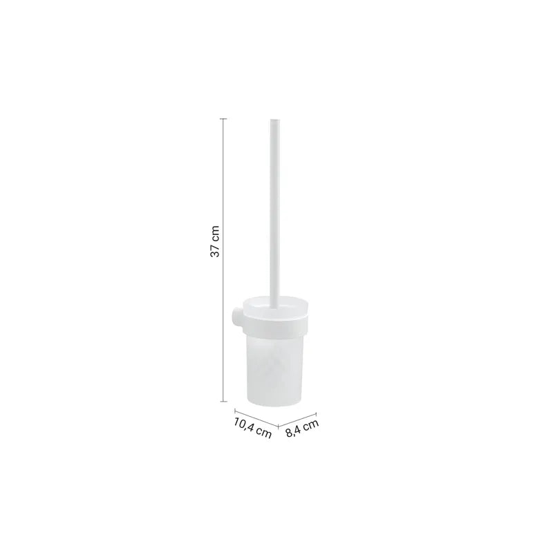 Accessorio bagno moderno bianco opaco Gedy Pirenei
