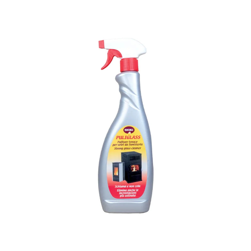 Puliglass Sigill 750 ml pulitore vetri camini e stufe