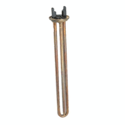 Resistenza per scaldabagno 1200W a flangia – versione dritta o curva – tubo rame Ø 8mm – 280 mm