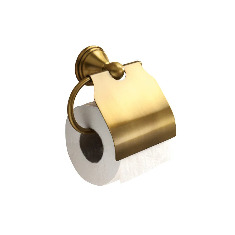 Portarotolo coperto Gedy Romance bronzo
