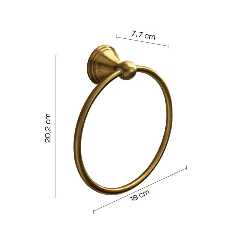 Accessorio bagno classico Gedy Romance bronzo