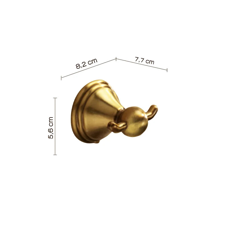 Accessorio bagno classico Gedy Romance bronzo