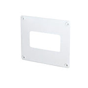 rosone copriforo rettangolare 120x60 mm ventilazione