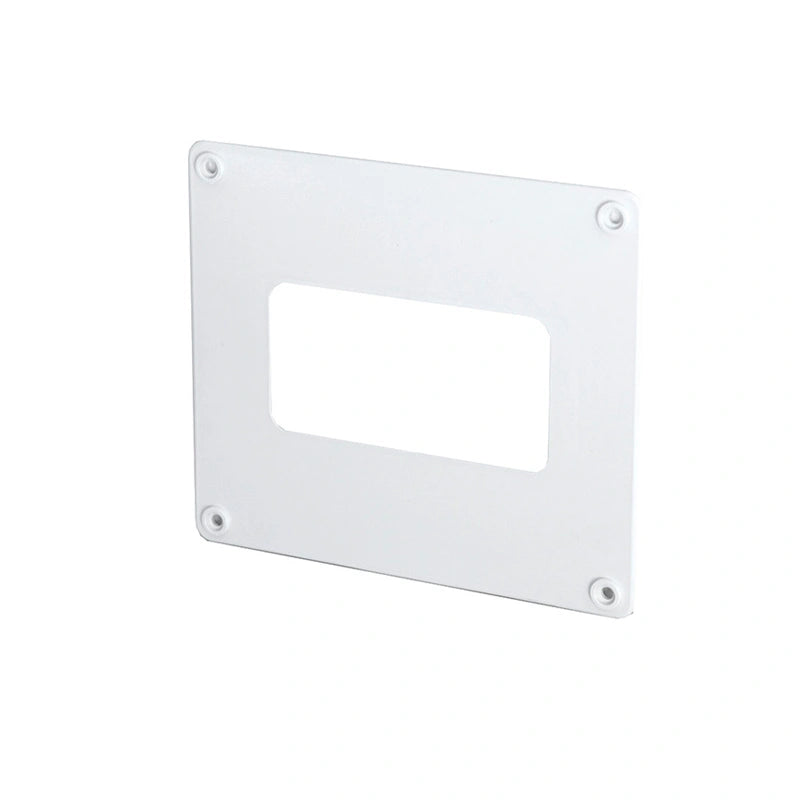 rosone copriforo rettangolare 120x60 mm ventilazione