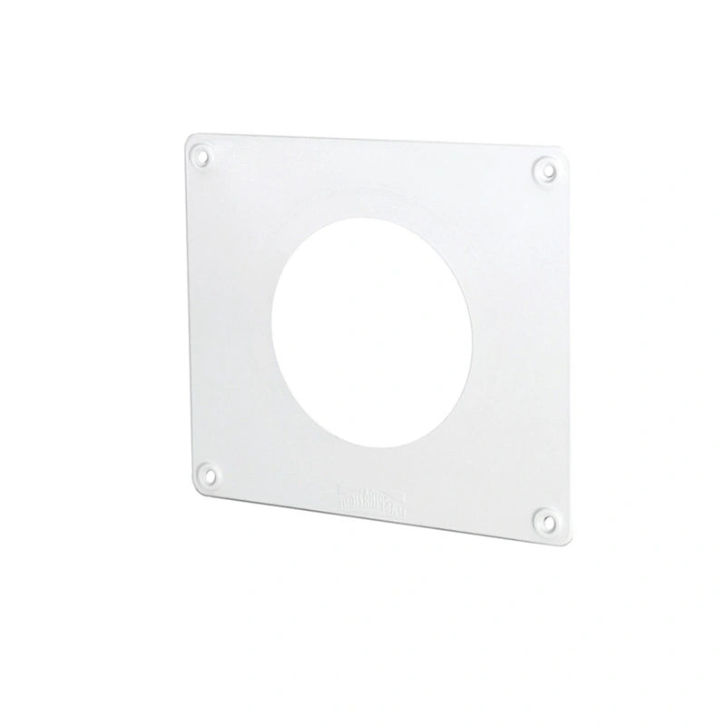 rosone copriforo tubo cappa 100 125 mm bianco