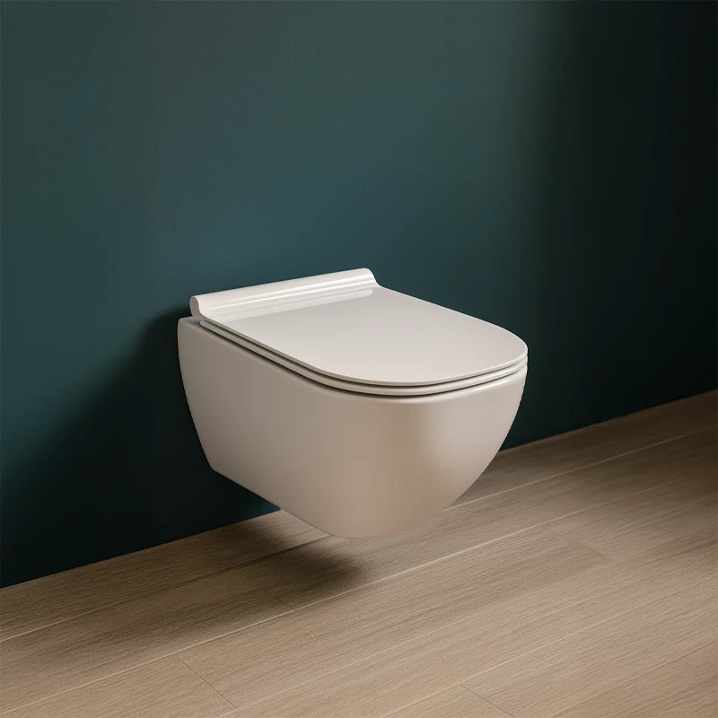 Sedile WC Slim Althea Fuji – Soft-Close con Sgancio Rapido – Bianco
