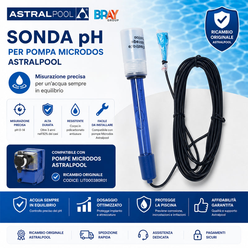Sonda Ph Per Pompa Microdos Astralpool