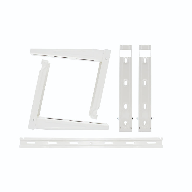 Staffa murale caldaia Tecnogas NewBracket portata 150 kg RAL 9016 con livella