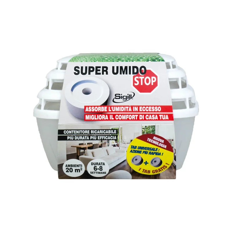 Super Umido Stop deumidificatore compatto Sigill