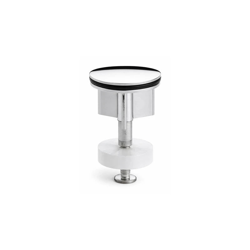 Tappo ottone cromato per piletta salterello diametro 33 mm 1"