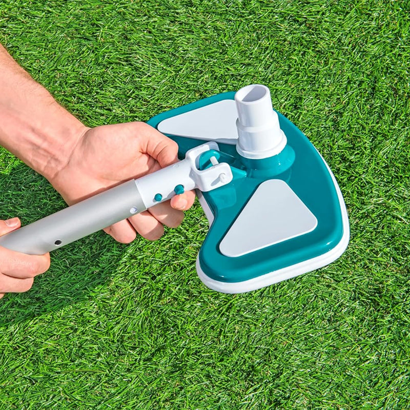 Testa Aspiratrice Bestway AquaClean Pool 27,9x15,2 cm – Aspiratore Fondo Piscina