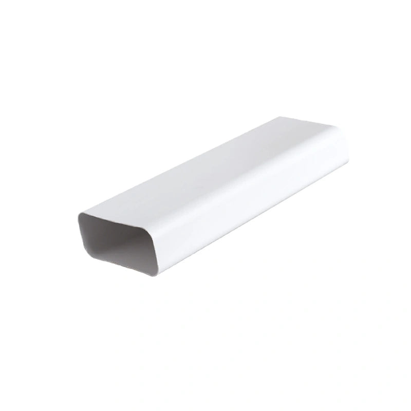 tubo rettangolare bianco per cappa cucina 120x60 mm
