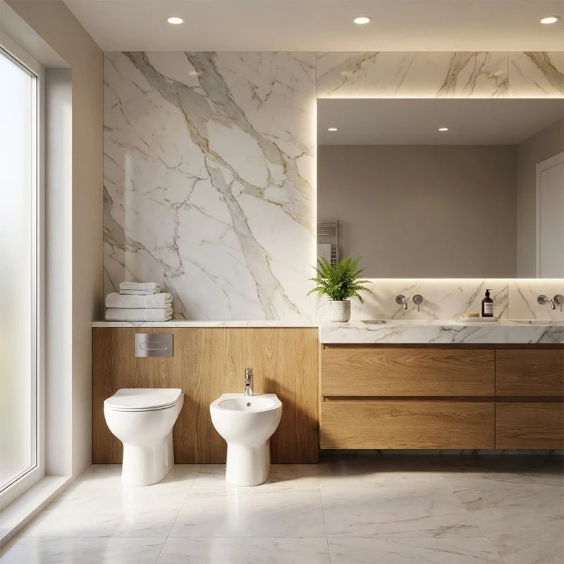 Bidet a Terra EUROVIT Ideal Standard – 360x500x395 mm – Bianco Lucido