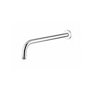 Braccio doccia 35 cm in ottone cromato Stilform con rosone