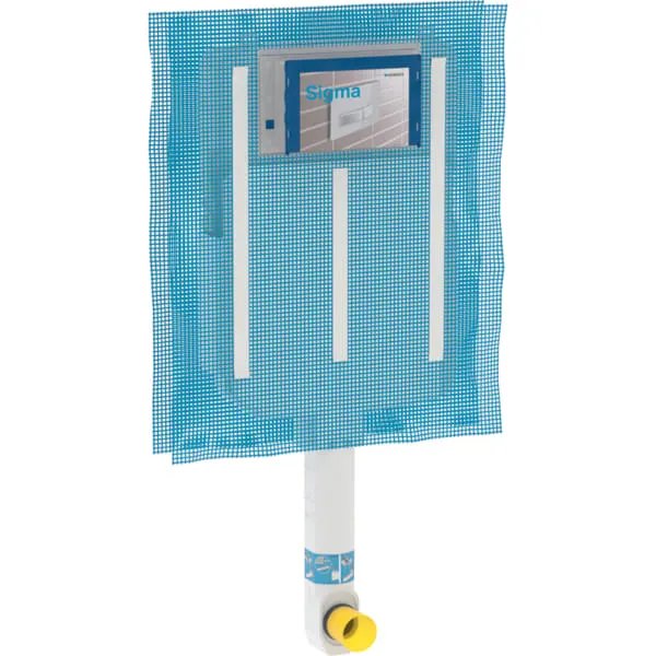 Cassetta incasso Geberit Sigma 8 cm per wc muratura
