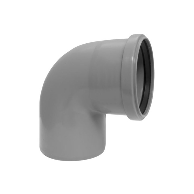 Curva in PP 87° per tubo scarico – raccordo Ø32 a Ø125 mm