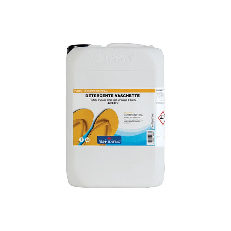 detergente vaschette piscina