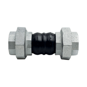 Giunto elastico FF in gomma per acqua – 3/4", 1", 1"1/4 – int. 200 mm