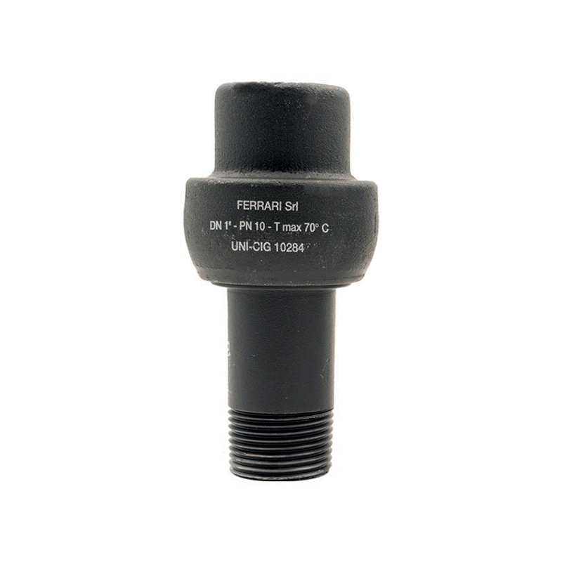 Giunto isolante dielettrico PN 10 per gas e acqua – da 1/2" a 2"