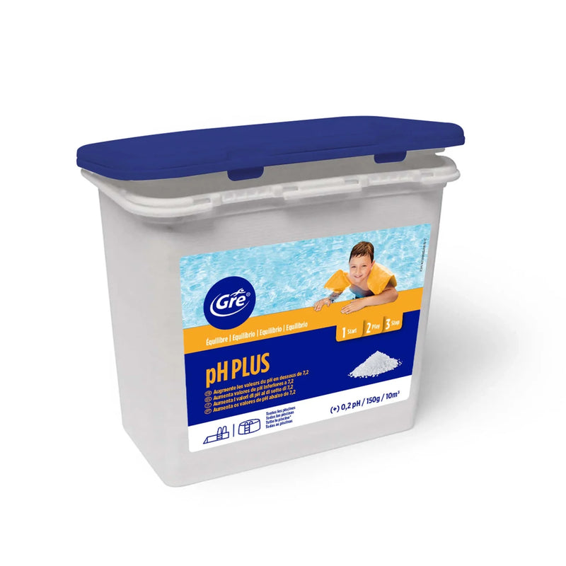 PH+ GRE granulare 1 kg – correttore pH per acqua piscina | BRAYGROUP