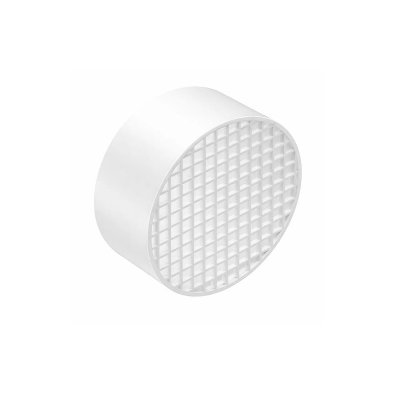 griglia aspirazione aria orizzontale polipropilene 80 mm