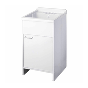 Lavatoio Junior 1 anta in PVC con vasca in plastica - 45x50cm, 50x50cm