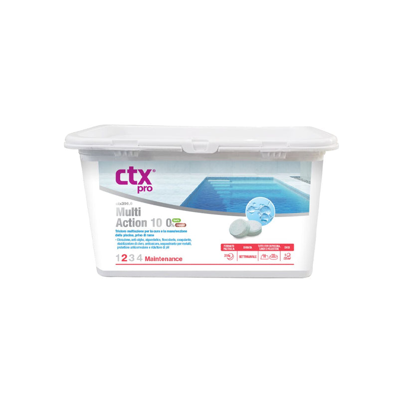 pastiglie multiazione piscina 1 kg ctx