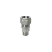 Raccordo maschio filettato in ottone nichelato – formati 1/2", 3/4", 1"