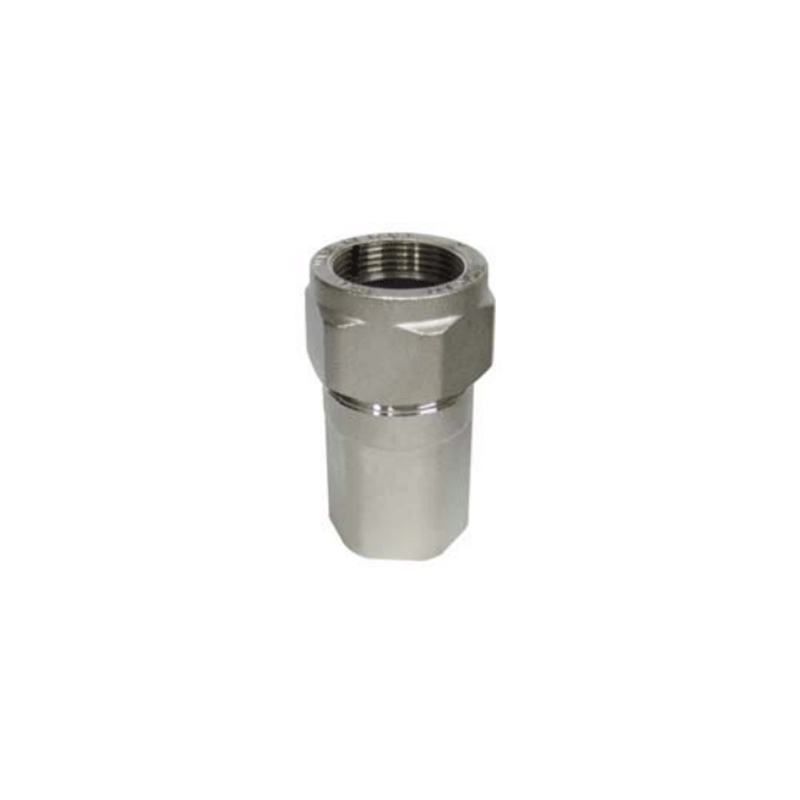 Raccordo filettato femmina in ottone nichelato – varie misure da 1/2" a 1"1/2