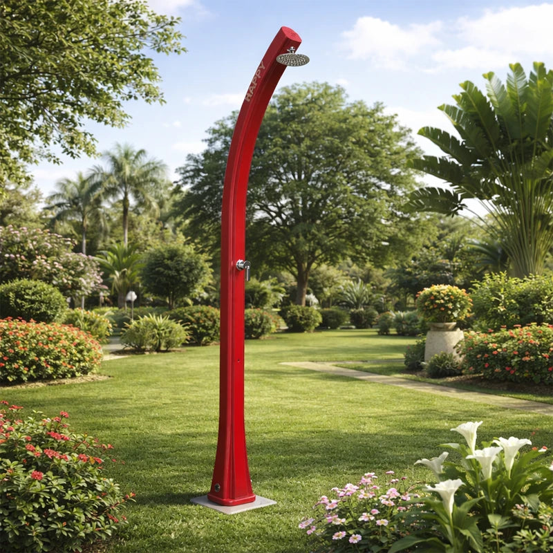 Doccia solare da giardino Happy H100 Arkema con serbatoio 23 litri