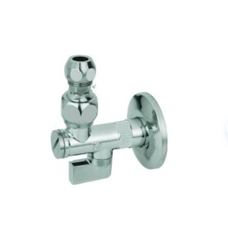 Rubinetto sottolavabo a sfera con filtro a snodo Bugatti 1/2''x3/8'' – Compact con rosetta