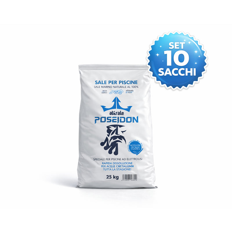 10 sacchi sale piscina elettrolisi poseidon