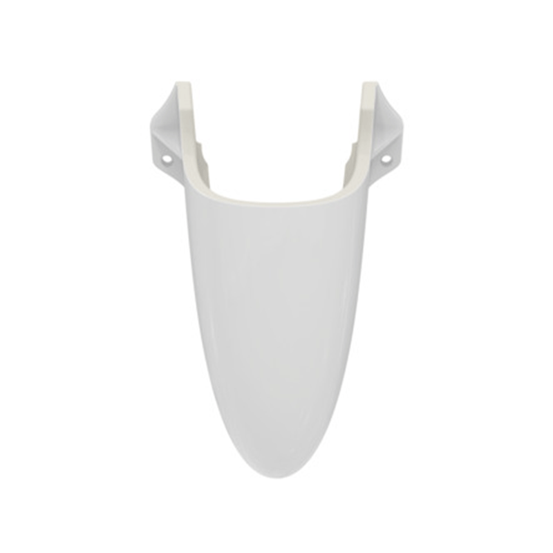 Semicolonna Ideal Standard EUROVIT in vetrochina bianca lucida – modello W333001 – montaggio a muro