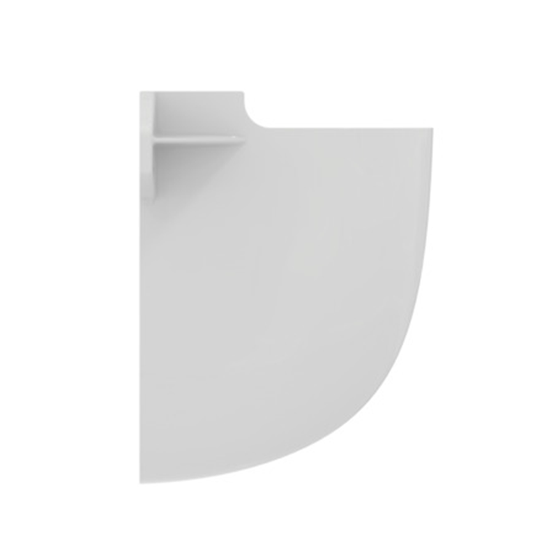 Semicolonna Ideal Standard EUROVIT in vetrochina bianca lucida – modello W333001 – montaggio a muro