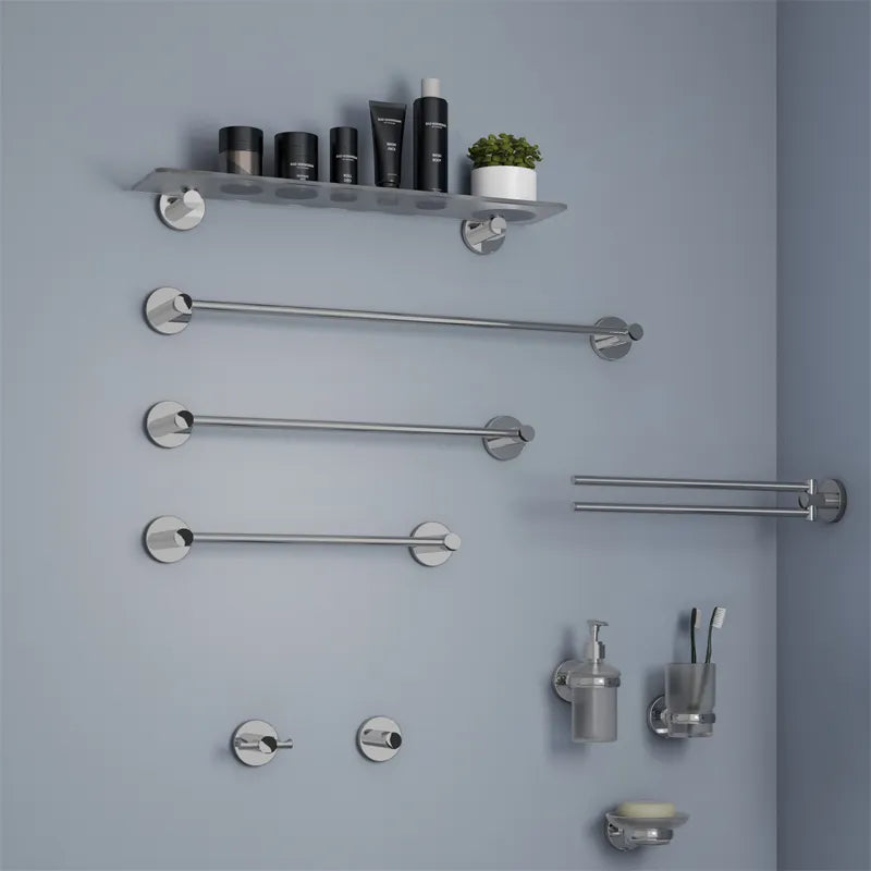 Accessorio bagno cromato Felce Plus