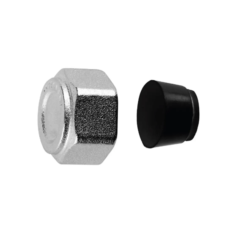Tappo femmina 24x19 con monocono cromato Arteclima per chiusura derivazioni collettori