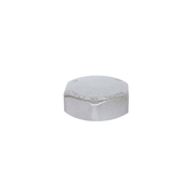Tappo femmina cromato Ø 1", 1/2", 3/4" – raccordo di chiusura in ottone cromato