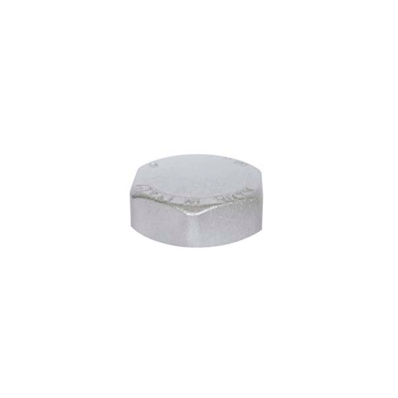 Tappo femmina cromato Ø 1", 1/2", 3/4" – raccordo di chiusura in ottone cromato