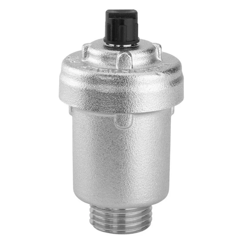 Valvola automatica di sfogo aria in ottone cromato Arteclima – disponibile 1/2" o 3/8"