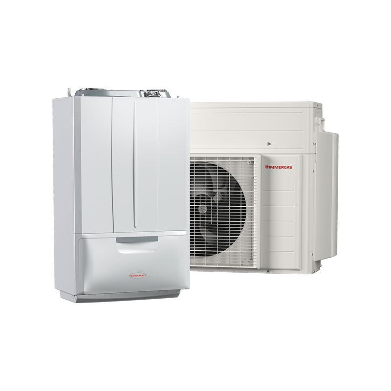 Caldaia ibrida Victrix Hybrid G20 con pompa di calore Immergas