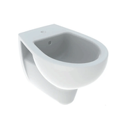 Bidet sospeso Geberit Colibrì in vetrochina bianca – 36x35x53 cm